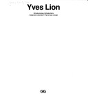 Book cover for Yves Lion