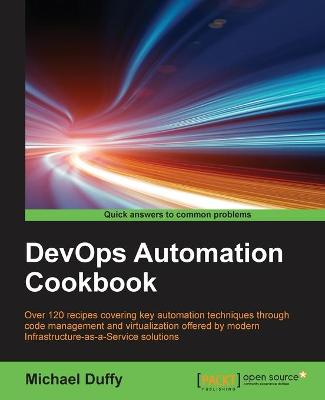 Book cover for DevOps Automation Cookbook