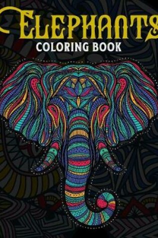 Cover of Elephants Coloring Book