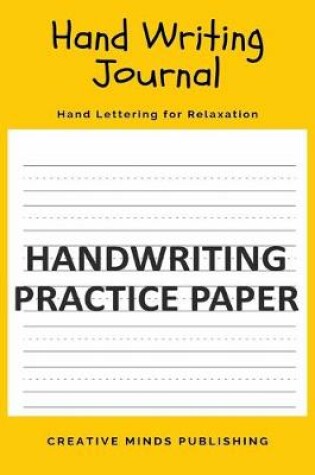 Cover of Hand Writing Journal