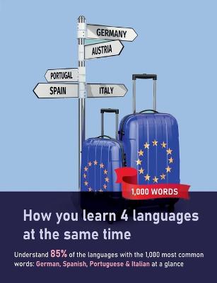 Book cover for How you learn 4 languages at the same time