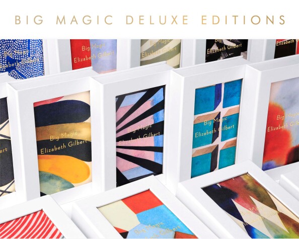 Book cover for Big Magic (deluxe)