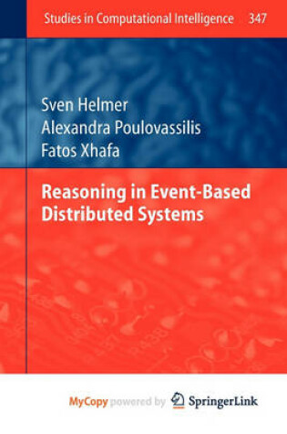 Cover of Reasoning in Event-Based Distributed Systems