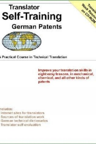 Cover of Translator Self Training German Patents