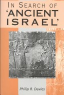 Book cover for In Search of Ancient Israel