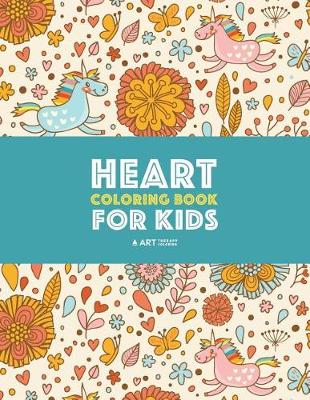 Book cover for Heart Coloring Book For Kids