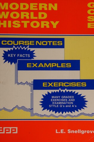 Cover of General Certificate of Secondary Education Modern World History