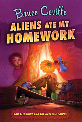 Book cover for Aliens Ate My Homework