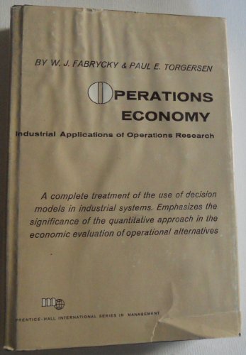 Book cover for Operations Economy