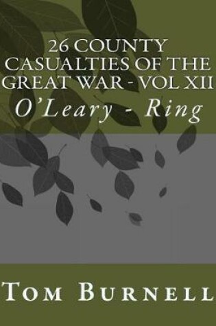 Cover of 26 County Casualties of the Great War Volume XII