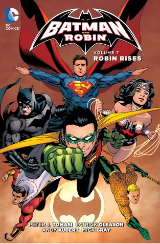 Book cover for Batman and Robin Vol. 7: Robin Rises (The New 52)