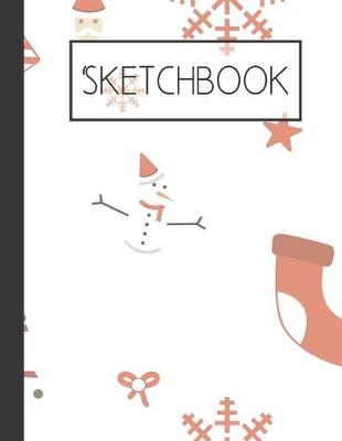 Book cover for Snowman and Santa Sketchbook