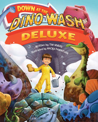 Book cover for Down at the Dino Wash Deluxe