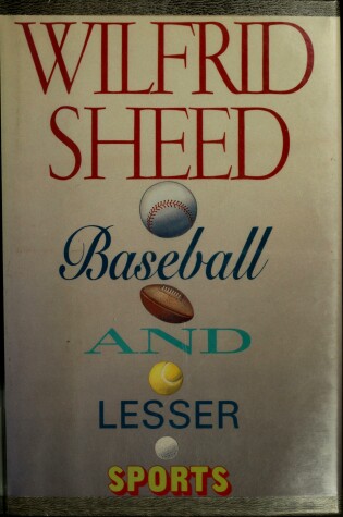 Cover of Baseball and Lesser Sports