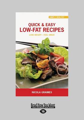 Book cover for Quick & Easy Low-Fat Recipes