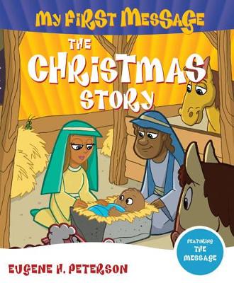 Book cover for My First Message the Christmas Story