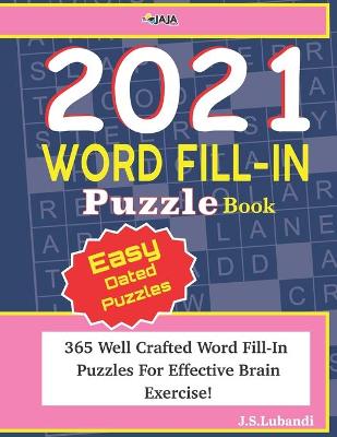 Cover of 2021 WORD FILL-IN Puzzle Book