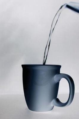 Book cover for Journal Water Pouring Into Teacup From Kettle