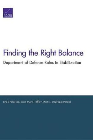 Cover of Finding the Right Balance