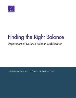 Book cover for Finding the Right Balance