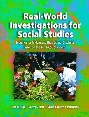 Book cover for Real-World Investigations for Social Studies