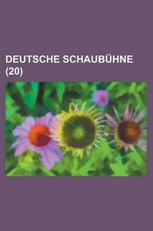 Cover of Deutsche Schaubuhne (20 )