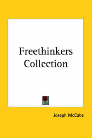 Cover of Freethinkers Collection (1936)