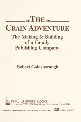 Cover of Crain Adventure