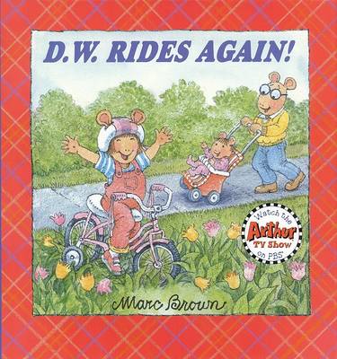 Book cover for D.W. Rides Again