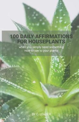 Book cover for 100 Daily Affirmations for Houseplants