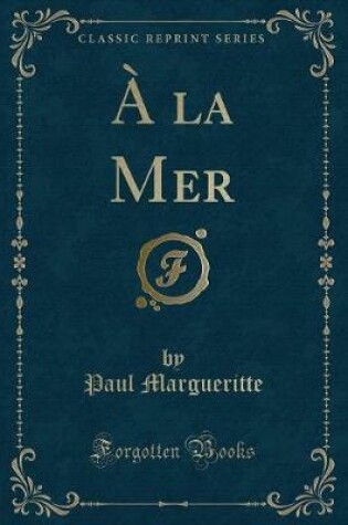 Cover of À La Mer (Classic Reprint)