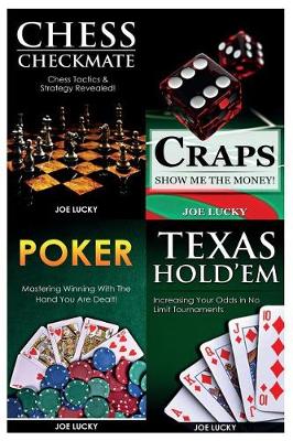 Book cover for Chess Checkmate & Craps & Poker & Texas Holdem