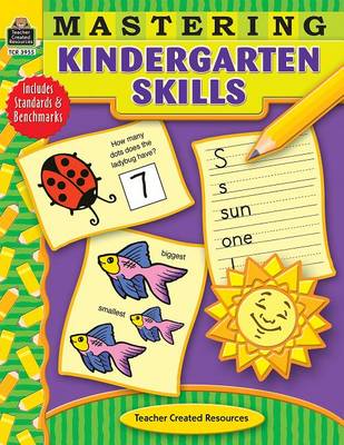 Book cover for Mastering Kindergarten Skills