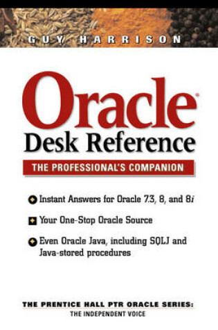 Cover of Oracle Desk Reference