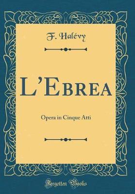 Book cover for L'Ebrea