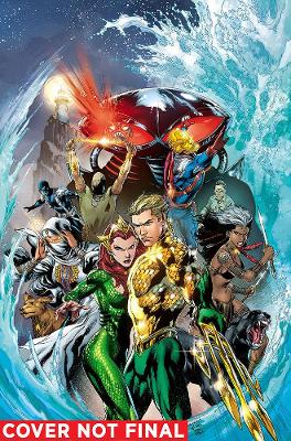 Book cover for Aquaman By Geoff Johns Omnibus