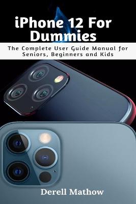 Book cover for iPhone 12 For Dummies