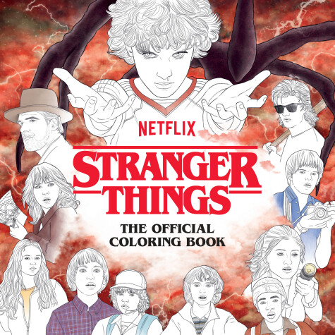 Cover of Stranger Things: The Official Coloring Book
