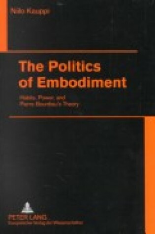 Cover of The Politics of Embodiment