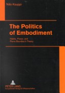 Book cover for The Politics of Embodiment