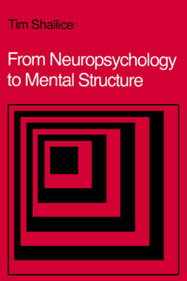 Book cover for From Neuropsychology to Mental Structure