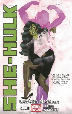 Book cover for She-Hulk Volume 1: Law and Disorder