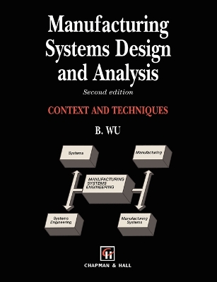 Book cover for Manufacturing Systems Design and Analysis