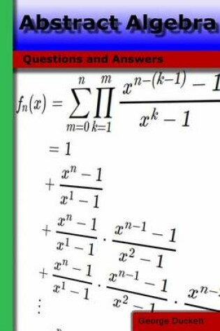 Cover of Abstract Algebra