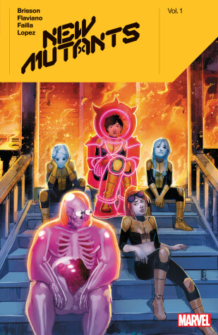Book cover for New Mutants By Ed Brisson Vol. 1