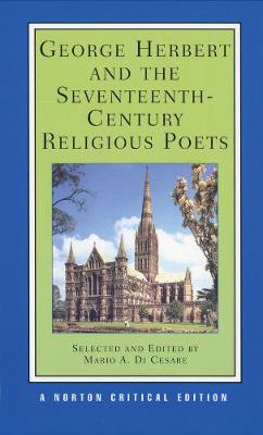 Book cover for George Herbert and the Seventeenth-Century Religious Poets