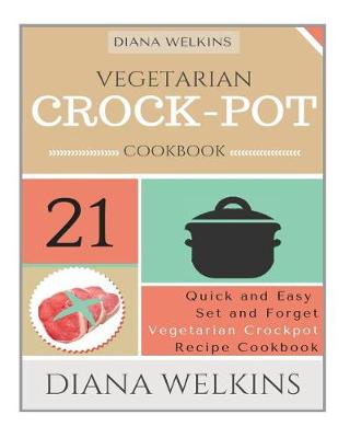 Book cover for Vegetarian Crockpot Cookbook