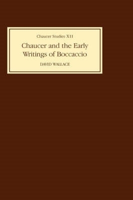 Book cover for Chaucer and the Early Writings of Boccaccio