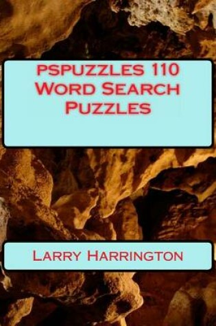 Cover of pspuzzles 110 Word Search Puzzles