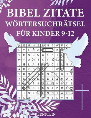 Book cover for Bibel Zitate Wörtersuchrätsel für Kinder 9-12